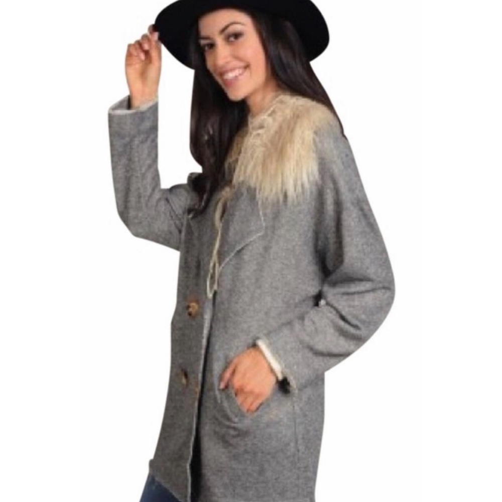 🆕 SHERPA COLLAR JACKET